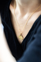 COLGANTE MONEDA IRREGULAR | BRONCE