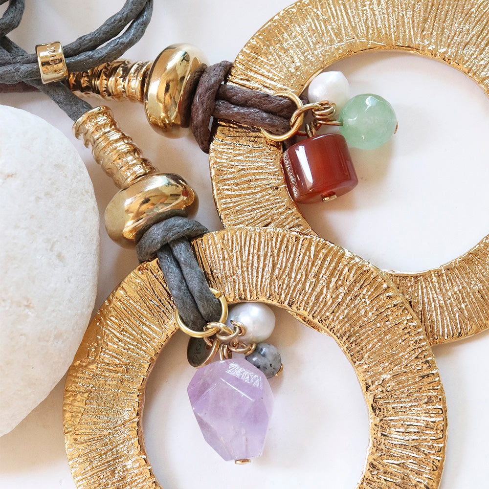 Collar largo Monsul CIRCLE