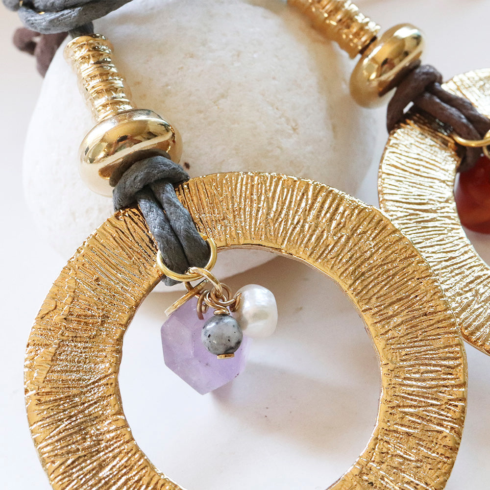 Collar largo Monsul CIRCLE