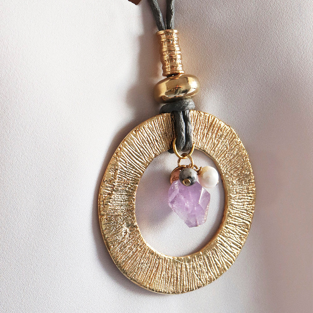 Collar largo Monsul CIRCLE