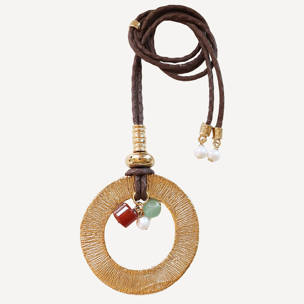 Collar largo Monsul CIRCLE