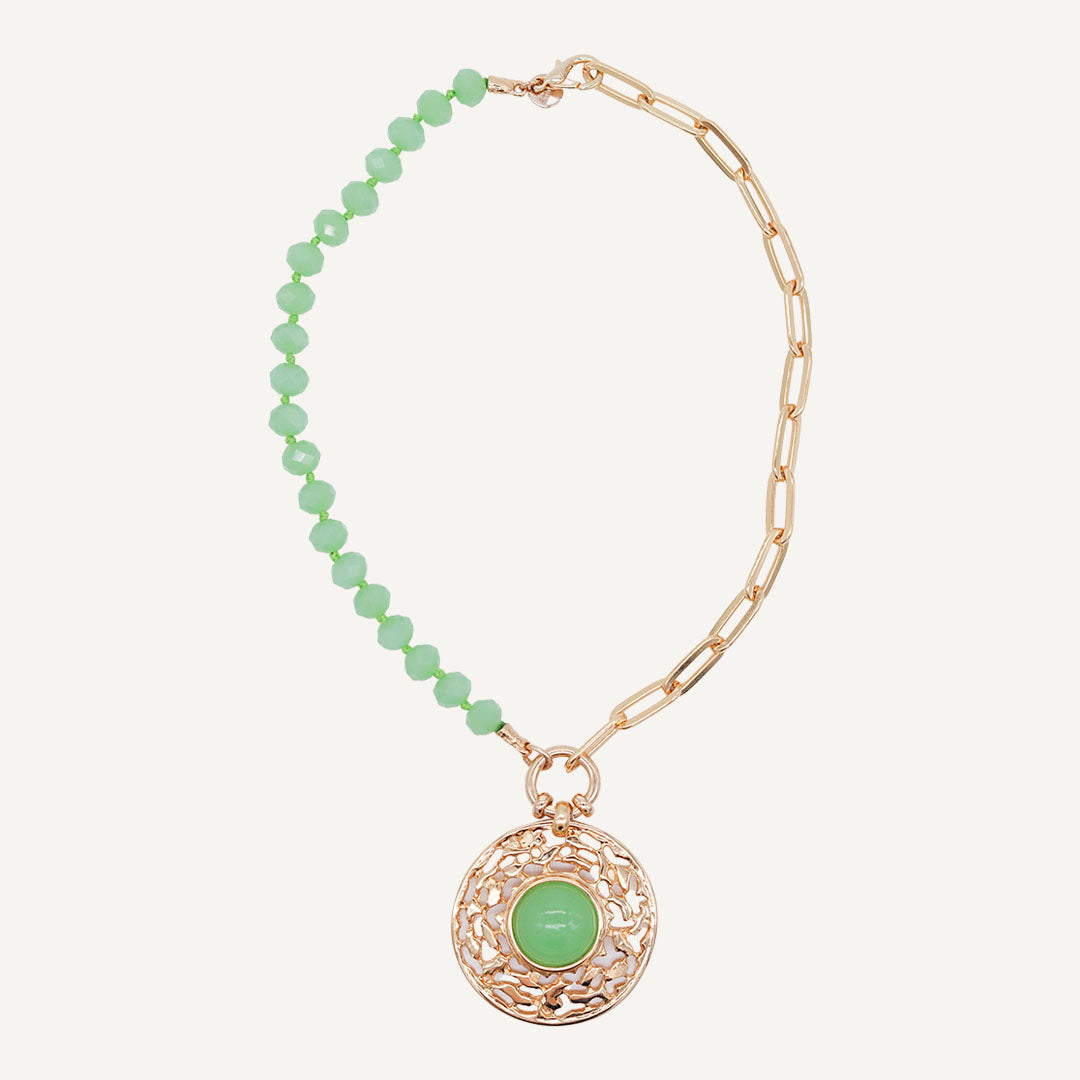 Collares de piedra de cristal MURE