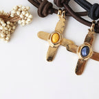 Collar corto mujer cruz MILU CRUZEA