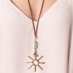 Collar largo ajustable SERENIDAD Sol Monsul