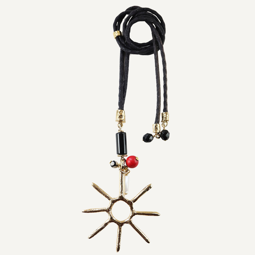 Collar largo ajustable SERENIDAD Sol Monsul