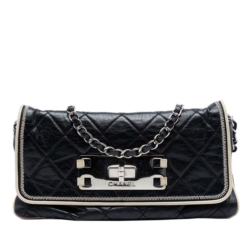 Quilted Lambskin Reissue East West Flap