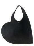 Coperni Double Heart Shoulder Bag — Black