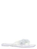Coperni Silicone Flower Sandal — Clear
