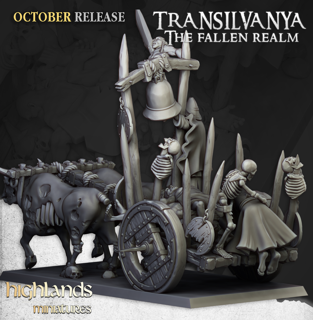 Corpse Cart, Highlands Miniatures