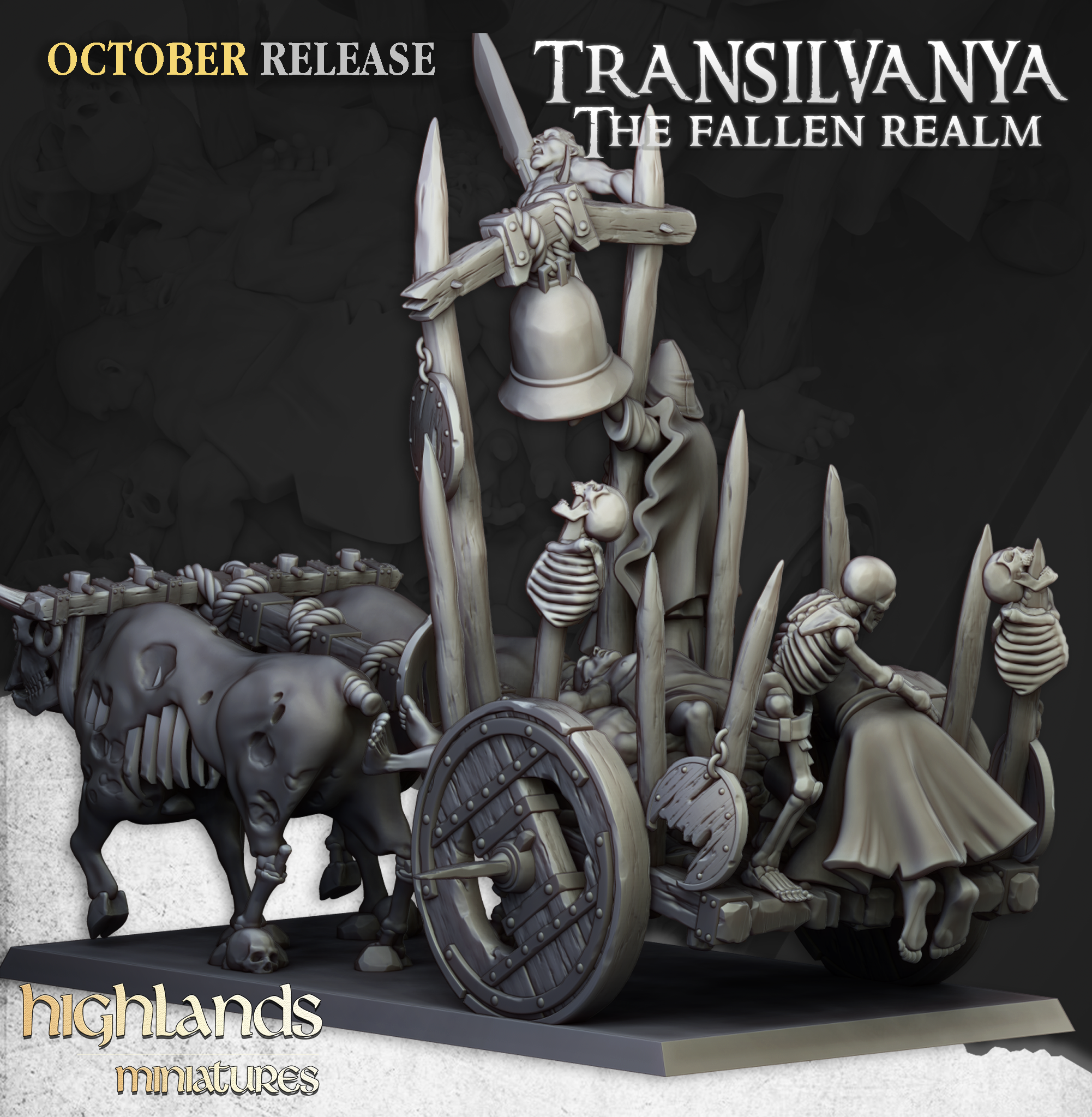 Corpse Cart, Highlands Miniatures