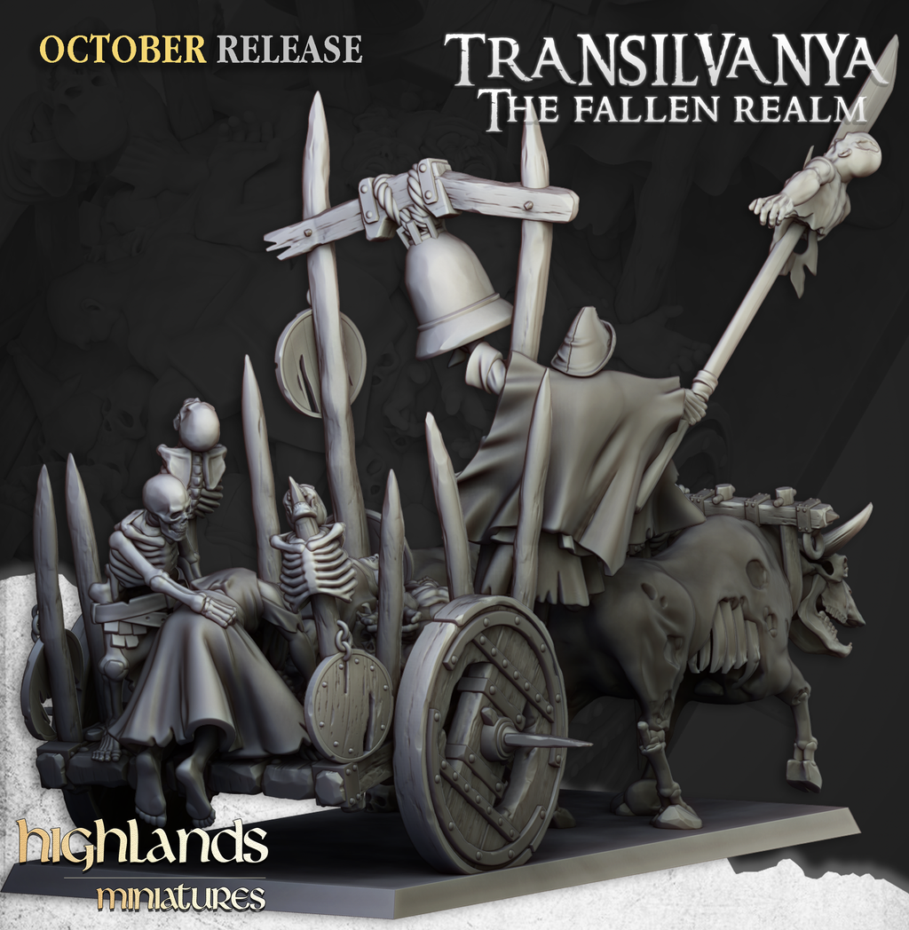 Corpse Cart, Highlands Miniatures