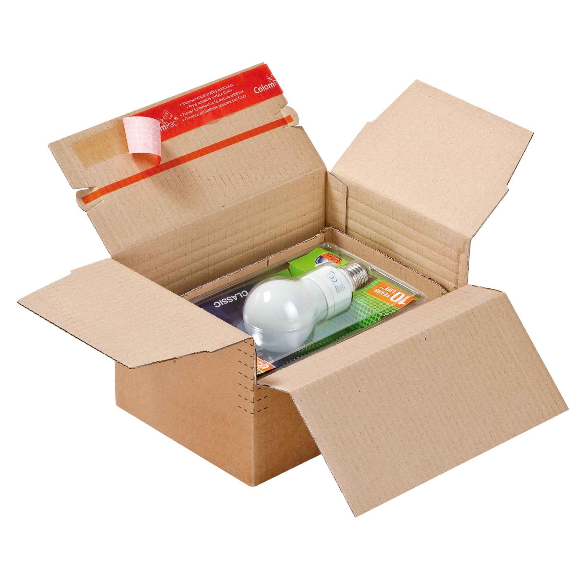 Cajas ColomPac Autosellables de Profundidad Variable