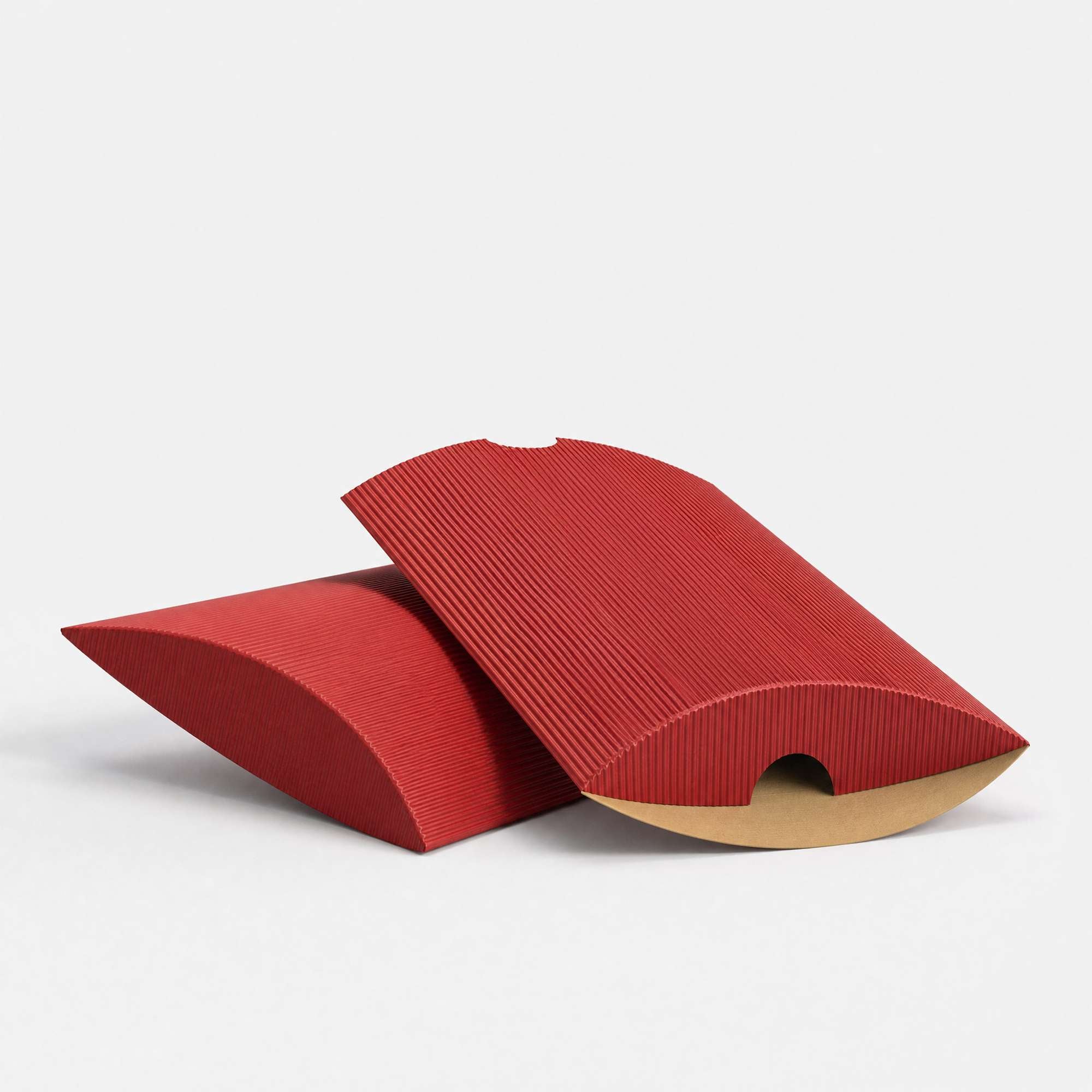 Cajas de almohada de cartón ondulado