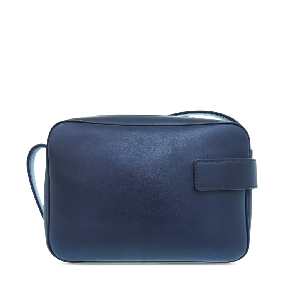 Leather Gancini Buckle Crossbody