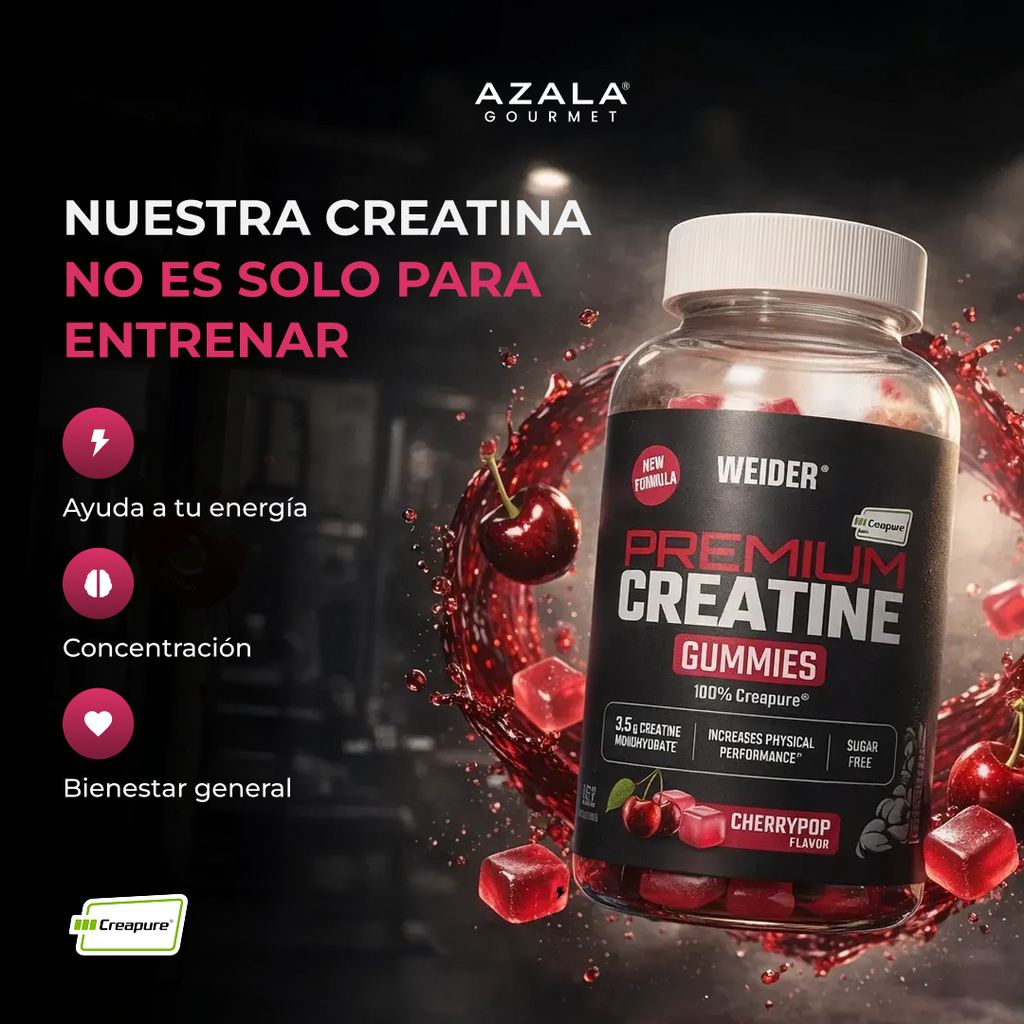 Premium Creatine Gummies - 162 unidades - Weider