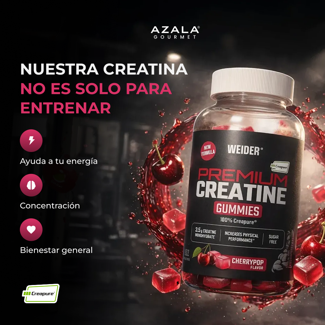 Premium Creatine Gummies - 162 unidades - Weider