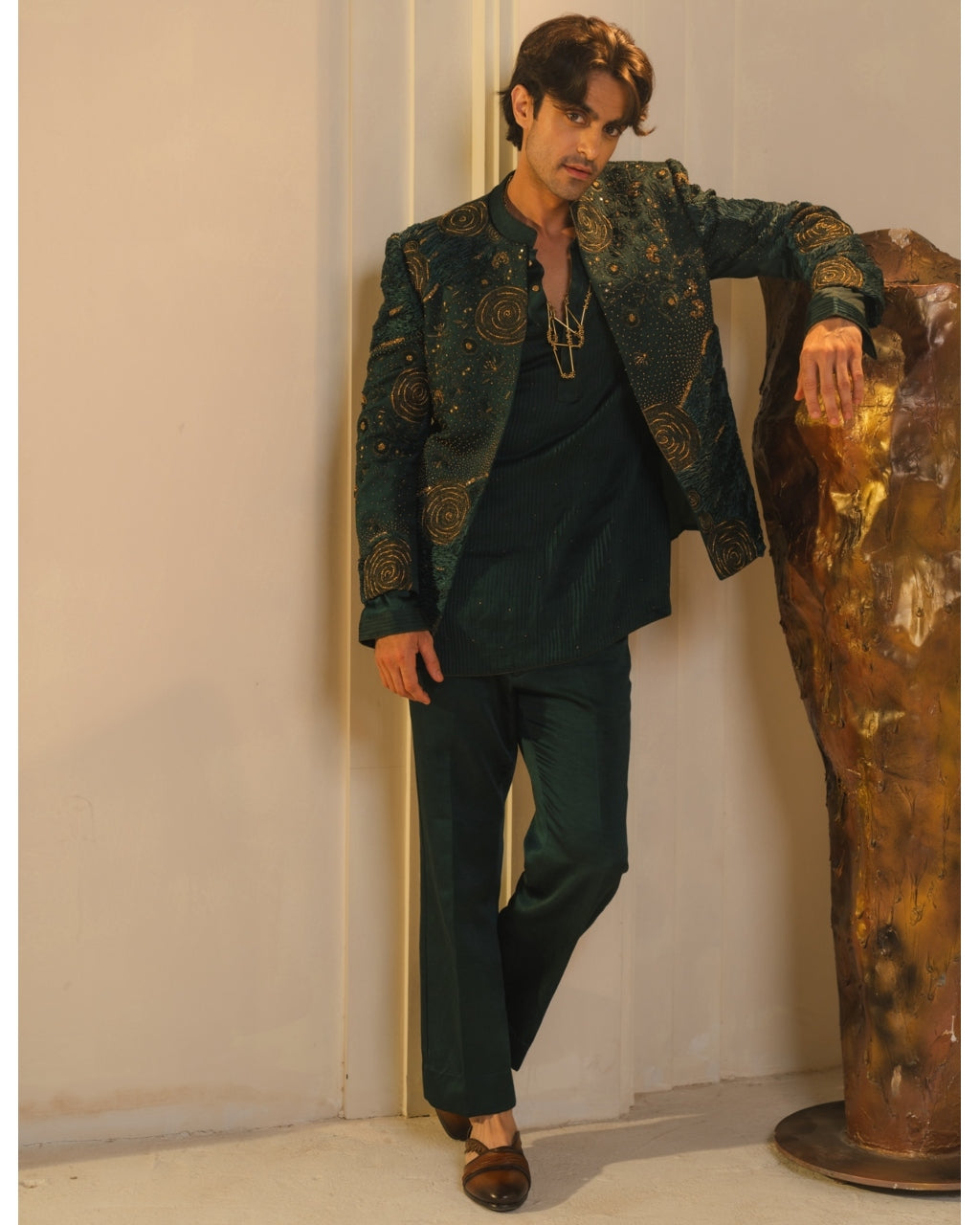 Cresecent Kurta Set By KYNAH, Luxury Indian Fashion & Bridal Wear