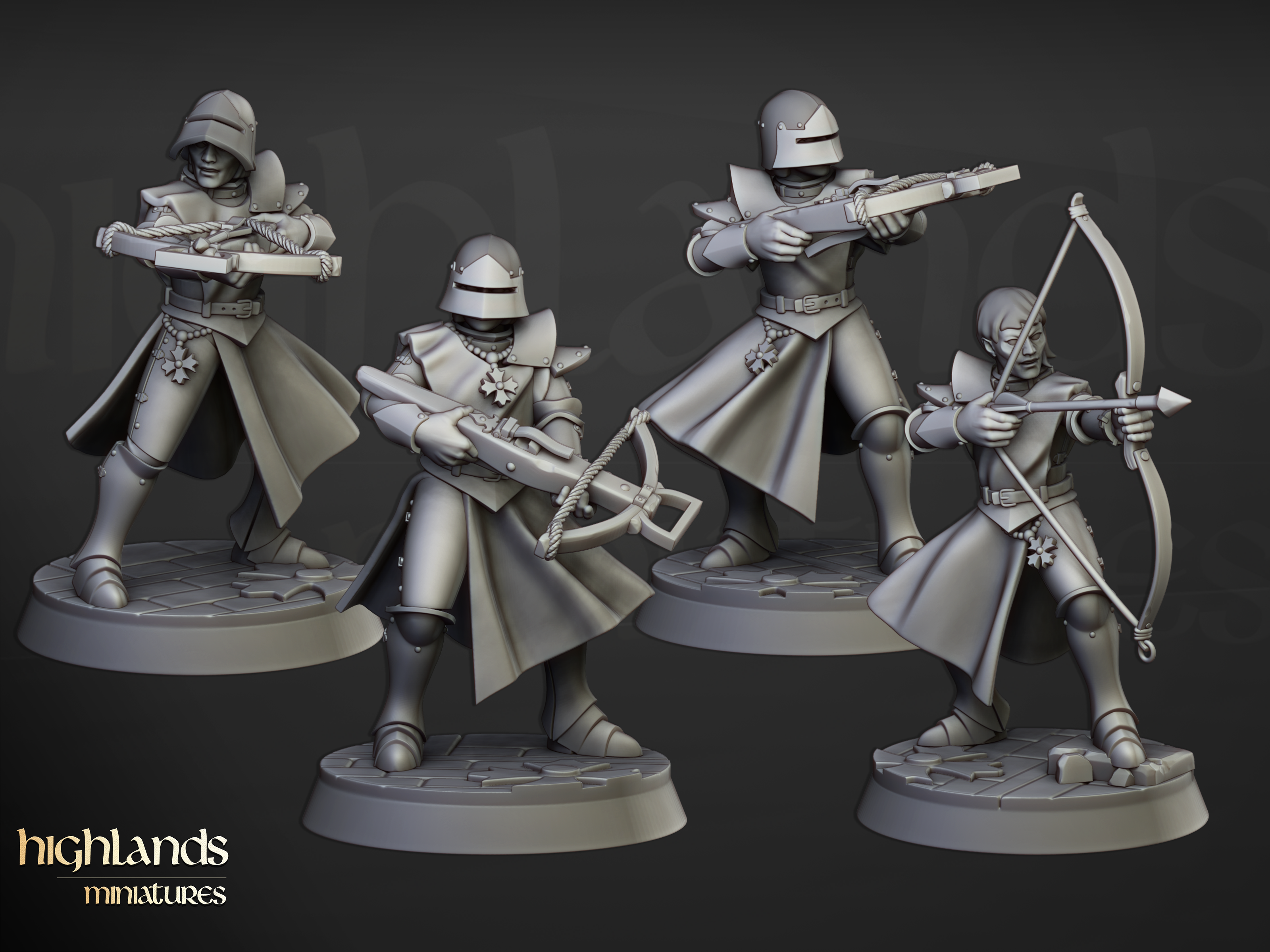 Crimson of St. Helena, Highlands Miniatures