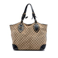 GG Canvas Patti Studed Hobo