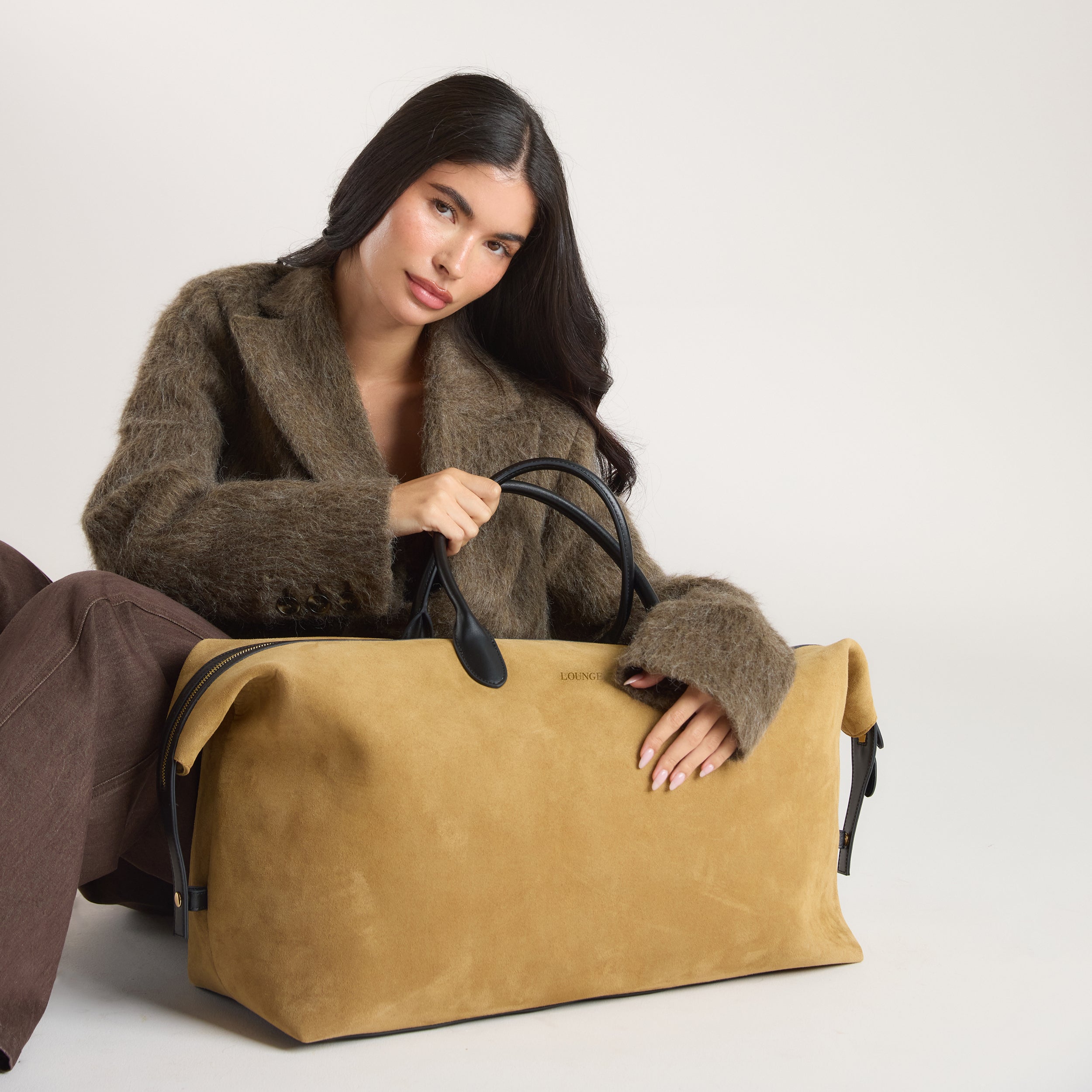 Lounge Underwear Billie Weekend Bag - Camel