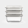 GENICOOK VaultFresh Vacuum Brewing & Marinating Container Set 3pcs (2 Small + 1 Large)