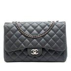 Jumbo Classic Lambskin Bijoux Chain Single Flap