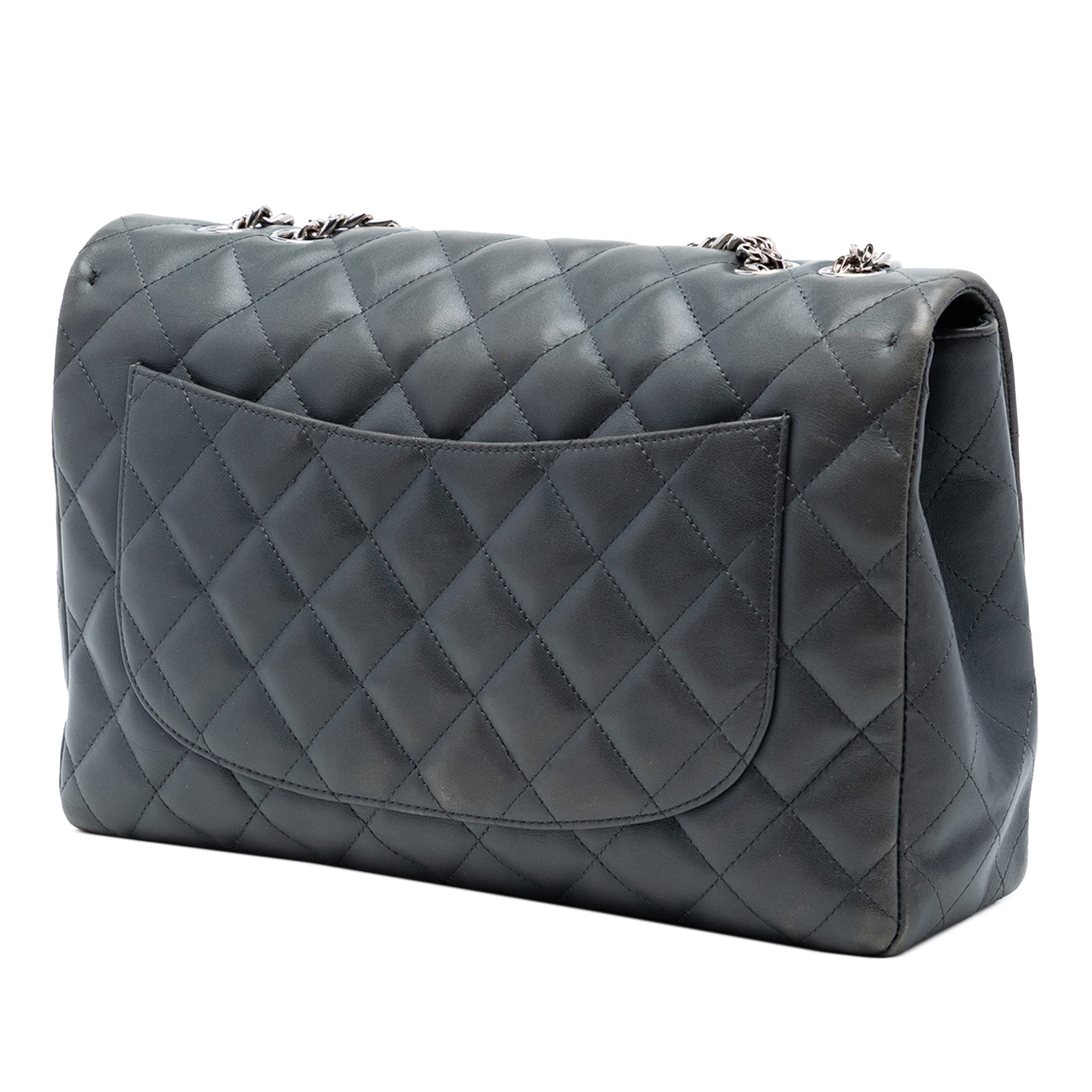 Jumbo Classic Lambskin Bijoux Chain Single Flap