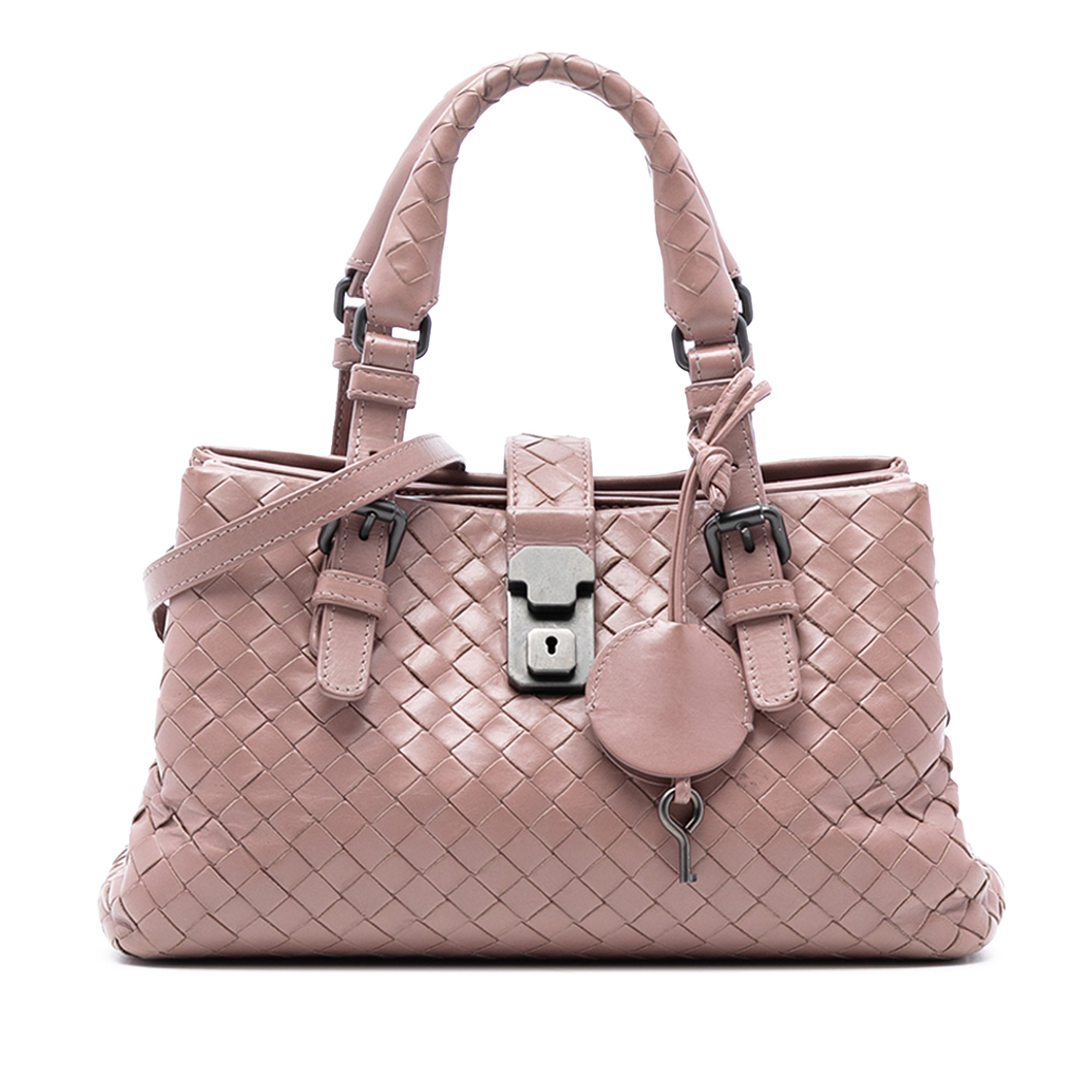 Mini Nappa Intrecciato Roma Satchel
