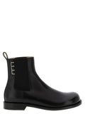 J.w.anderson Smooth Calf Leather Chelsea Boot — Black