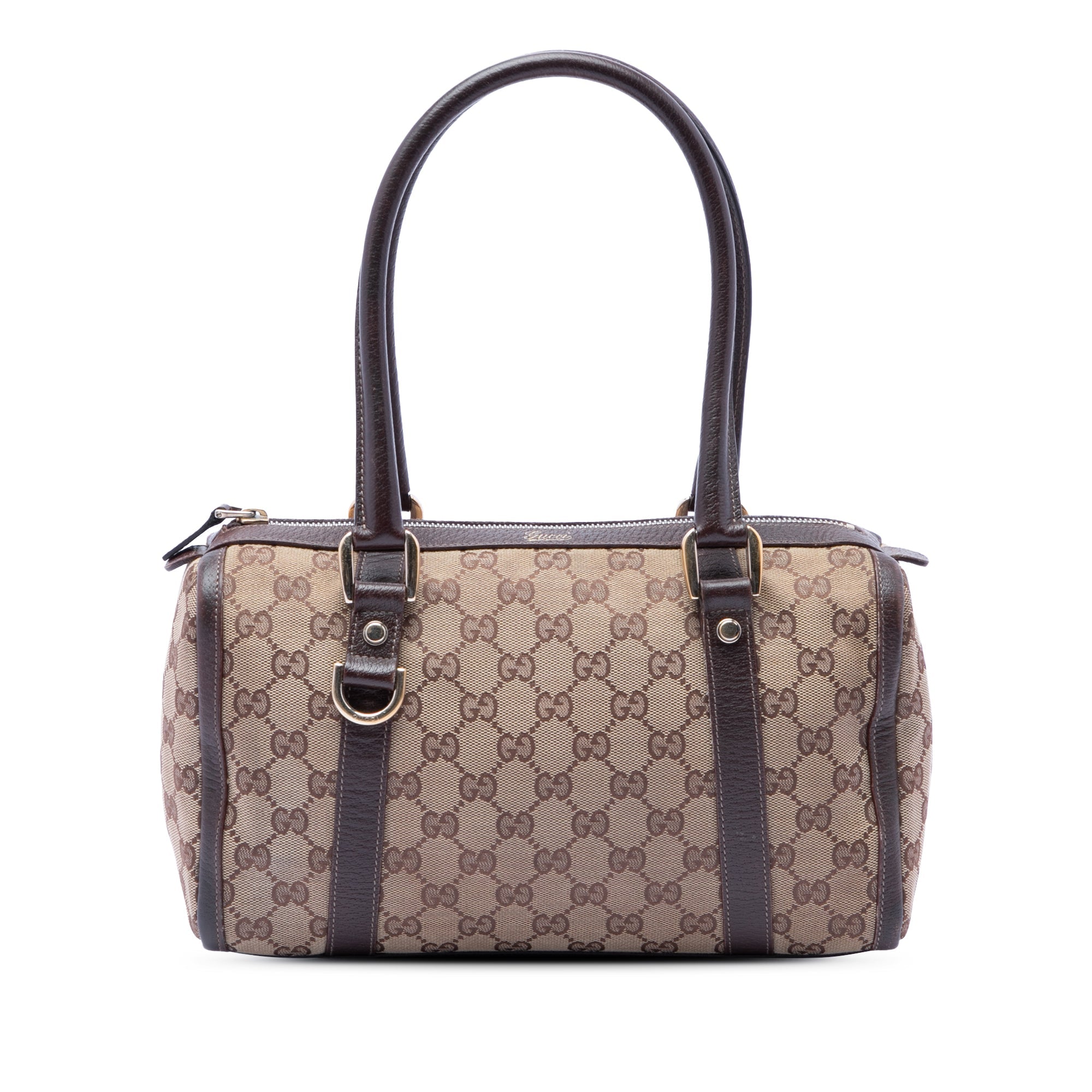 GG Canvas Abbey D Ring Boston Bag