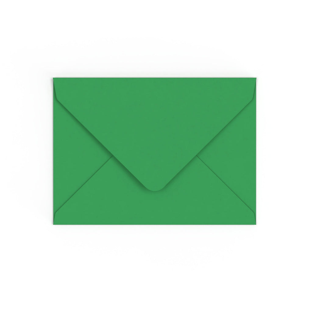 Kelly Green British Made Gummed Envelope (133 x 184mm)
