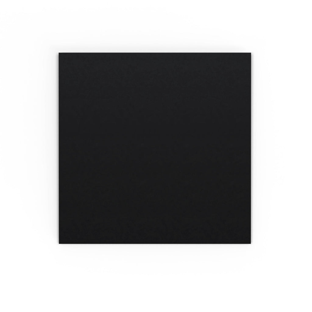 Black British Made Gummed V-Flap Envelope (155 x 155mm)