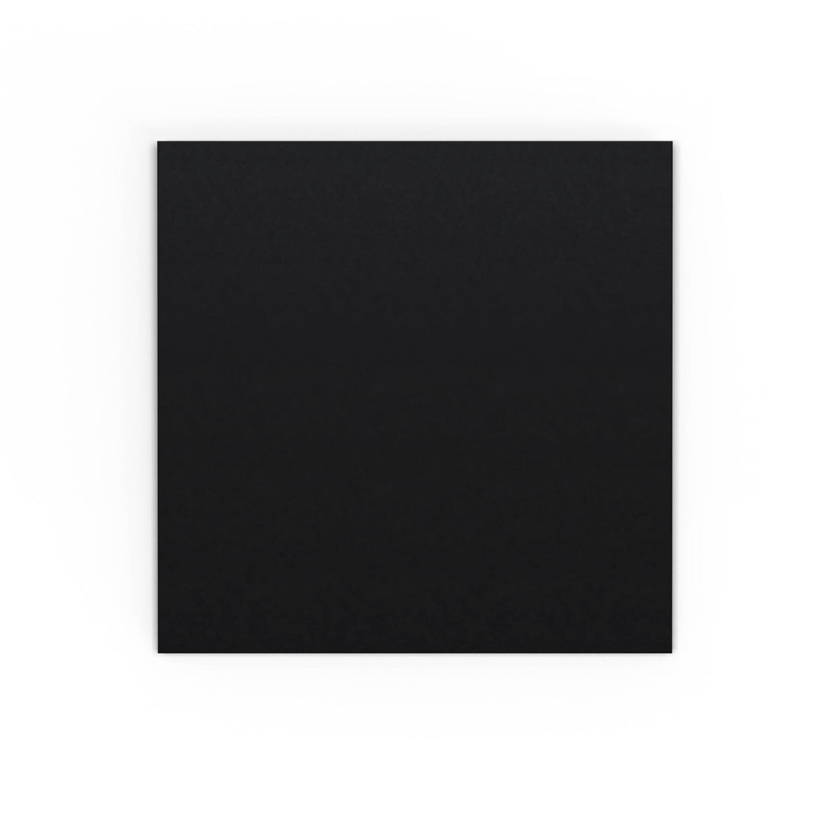Black British Made Gummed V-Flap Envelope (155 x 155mm)