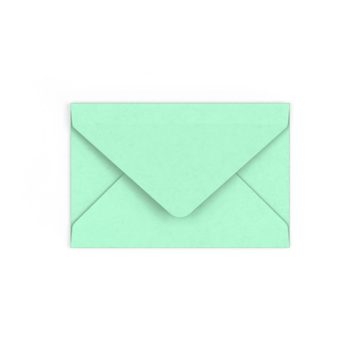 Jade Green British Made Gummed V-Flap Envelope (62 x 94mm)