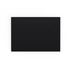 C6 Black British Made Gummed V-Flap Envelope (114 x 162mm)