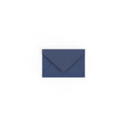 C6 Navy Blue British Made Gummed V-Flap Envelope (114 x 162mm)