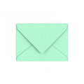 C7 Jade Green British Made Gummed V-Flap Envelope (82 x 113mm)