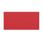 DL Cherry Red British Made Gummed V-Flap Envelope (110 x 220mm)