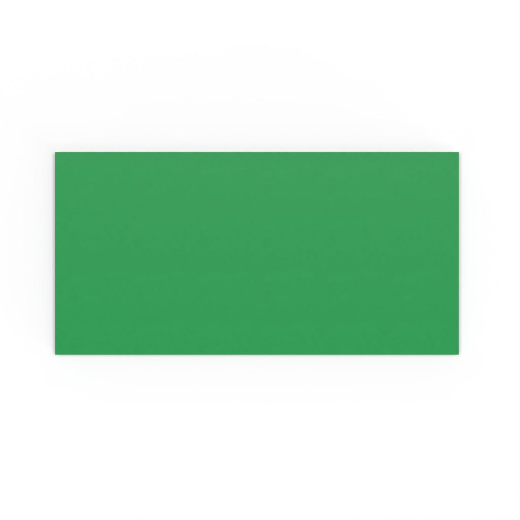 DL Kelly Green British Made Gummed V-Flap Envelope (110 x 220mm)