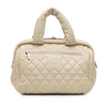 Quilted Caviar Coco Cocoon Bowler Bag