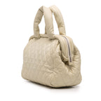 Quilted Caviar Coco Cocoon Bowler Bag