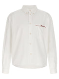 Marni Embroidered Cotton Shirt — White