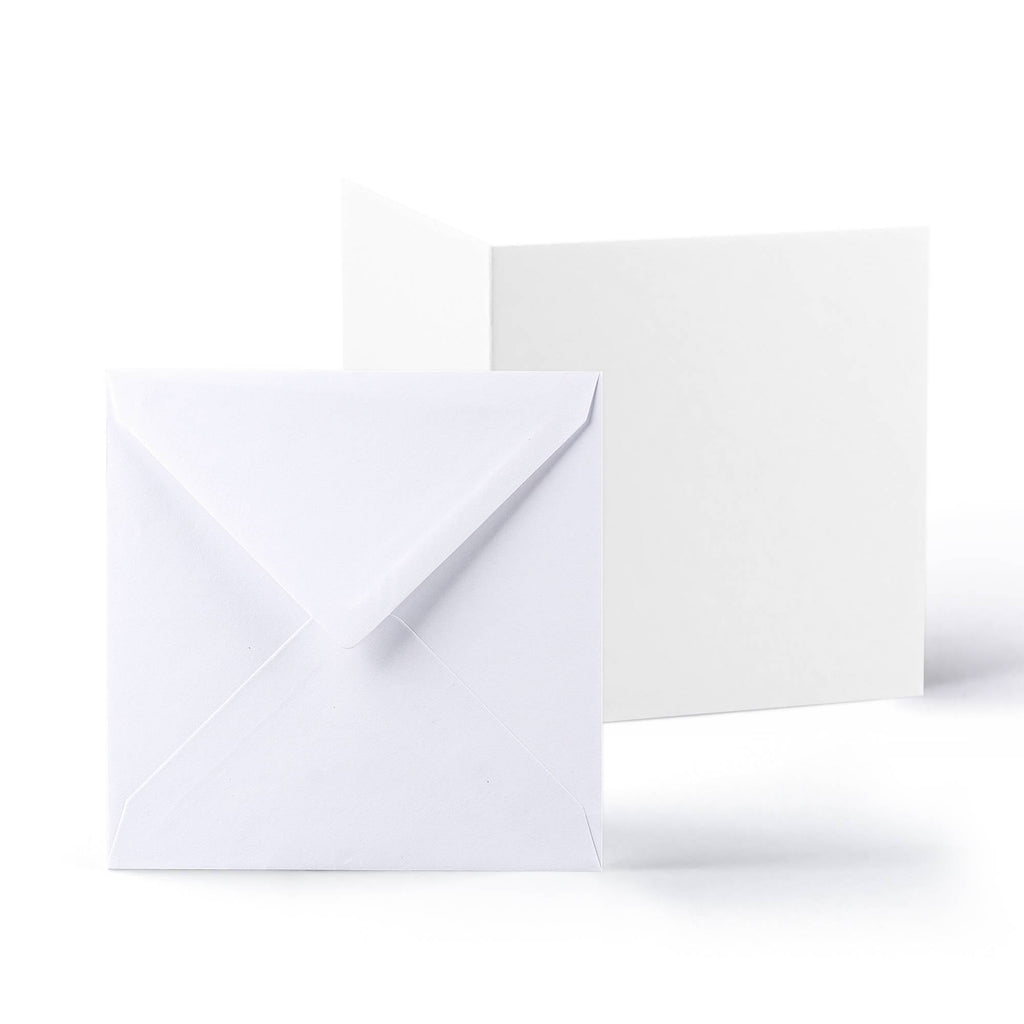 White Smooth Card 300gsm & Envelopes 100gsm Pack