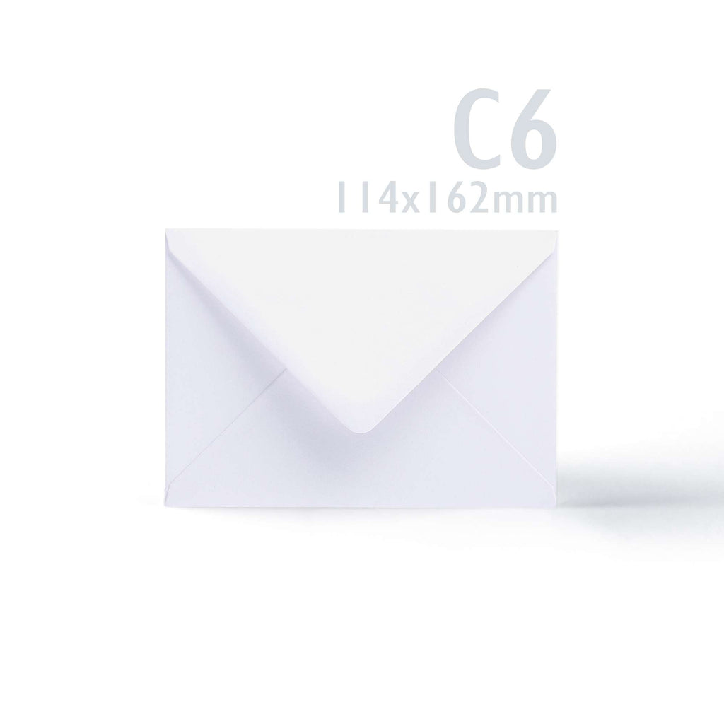 White Tri-Fold Rectangle Aperture Cards Pack