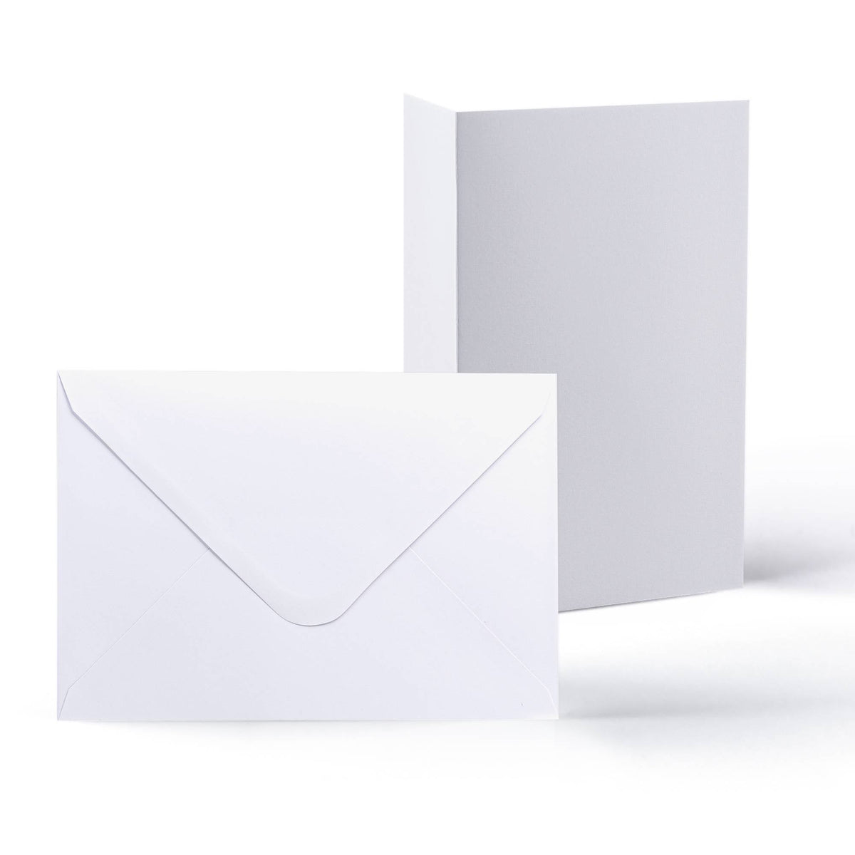 White Smooth Card 300gsm & Envelopes 100gsm Pack