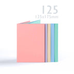 Assorted pastel cards 225gsm & envelopes 100gsm