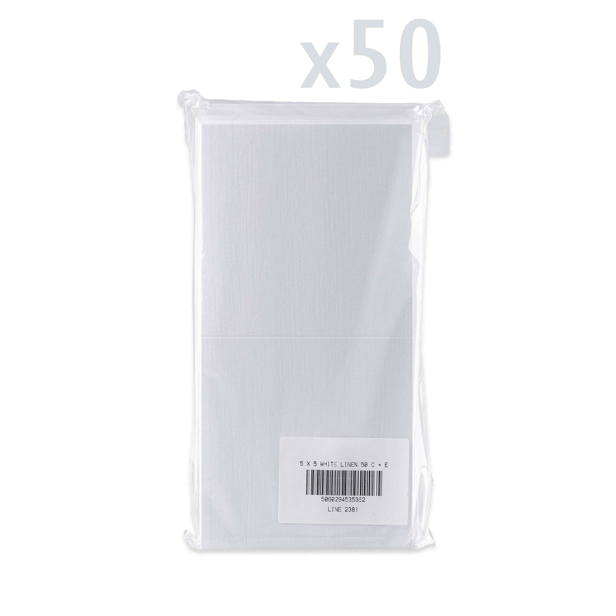 Linen Cards & Envelopes Packs