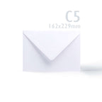 White Smooth Card 300gsm & Envelopes 100gsm Pack