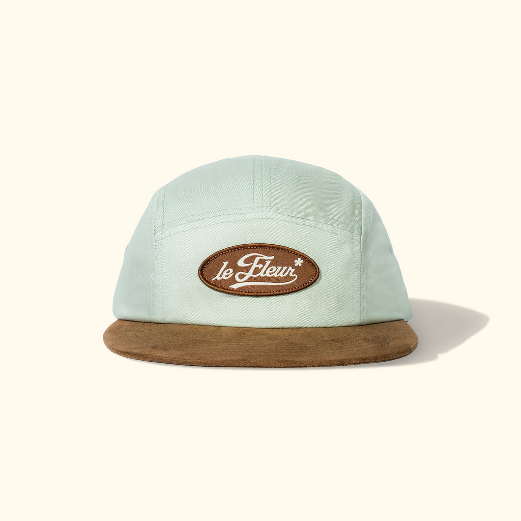Cursive Patch Camp Hat Mint