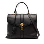Grained Smooth Calfskin Rose Des Vents MM